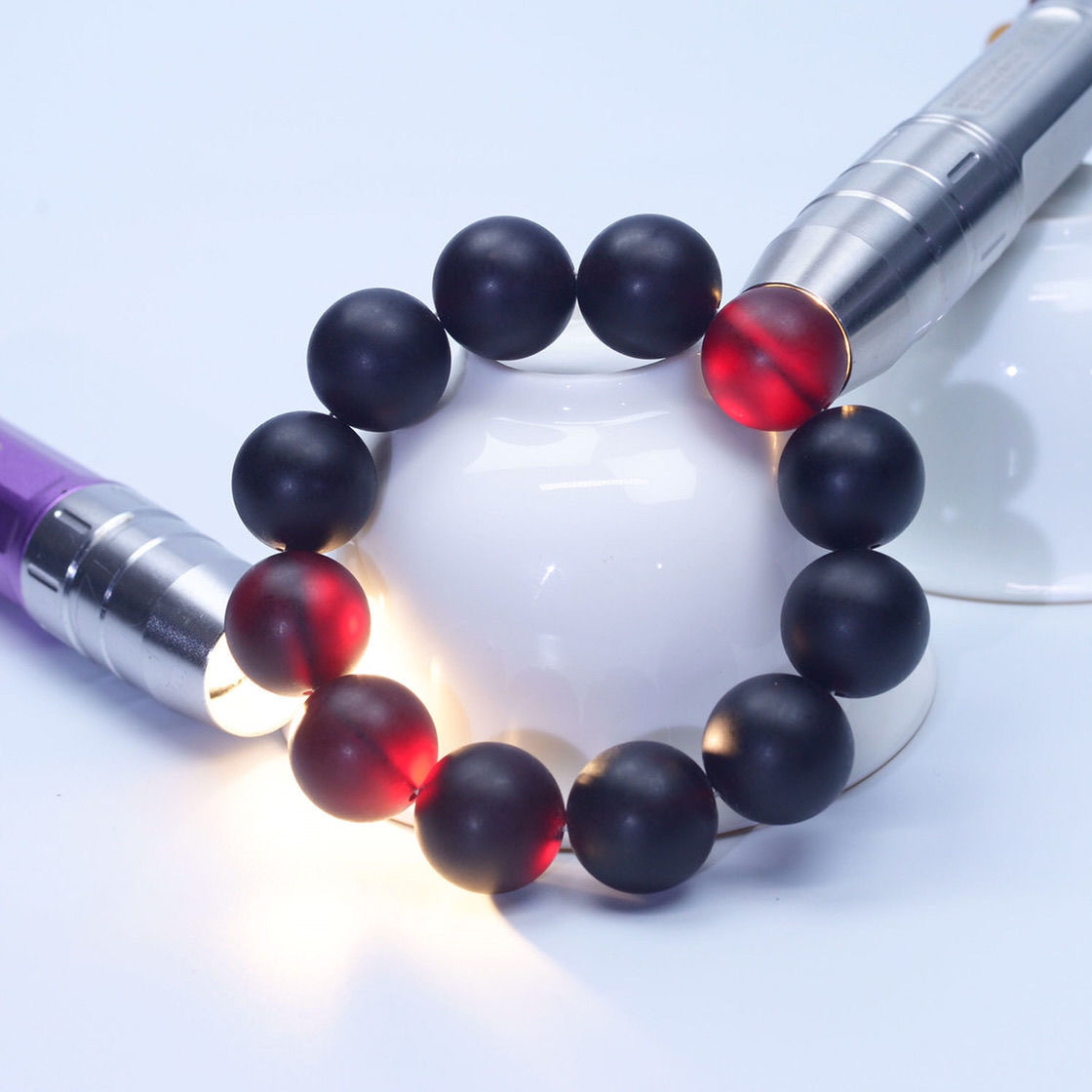 Dragon Blood Pool Bracelet Necklace Set